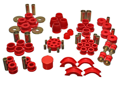 Energy Suspension Red Hyper-Flex Bushing Set for Nissan 240Z | 7.18101R