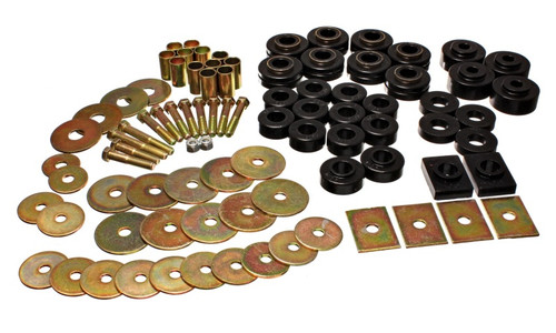 Energy Suspension Black Body Mount Set for Buick Skylark | 3.4155G