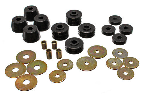 Energy Suspension Black Body Mount Set for Dodge | 5.4101G
