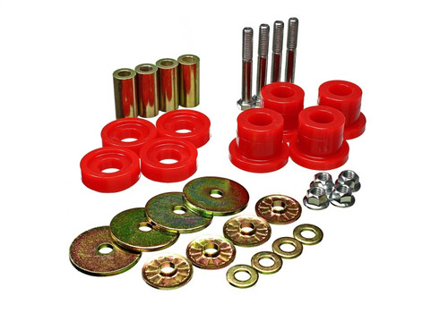 Energy Suspension Red Front Differential Mount Bushing Set | 3.1173R