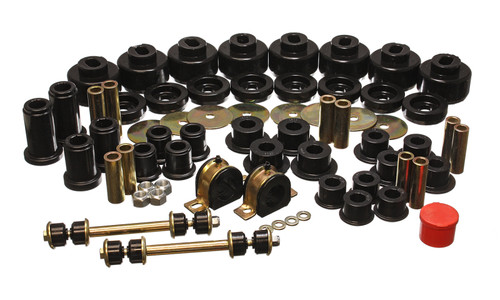 Energy Suspension Black Hyper-Flex Bushing Set for Chevrolet Silverado 3.18128G