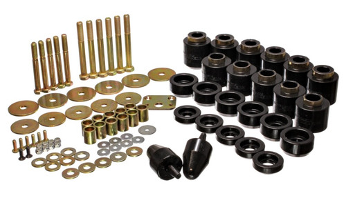 Energy Suspension Black 1in Body Lift Kit | 2.4108G