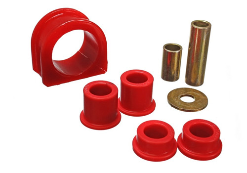 Energy Suspension Red Steering Rack Bushing Set for Toyota | 8.10104R