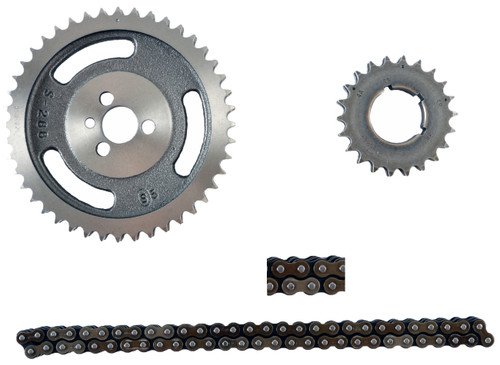 Enginetech TS163X Double Roller Timing Chain Set for 1969-1995 Chevrolet GMC C15 Suburban C15/C1500 Suburban C1500 C1500 Suburban 5.7L V8