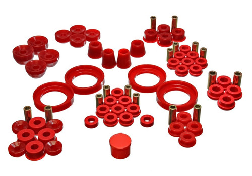 Energy Suspension Red Hyper-Flex Bushing Set for Honda Prelude | 16.18106R