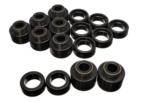Energy Suspension Black Body Mount Set for Chevrolet Pickup | 3.4122G