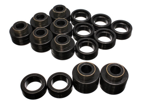 Energy Suspension Black Body Mount Set for Chevrolet Pickup | 3.4122G