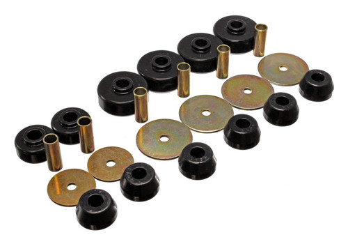 Energy Suspension Black Body Cab Mount Set for Toyota Pickup | 8.4101G