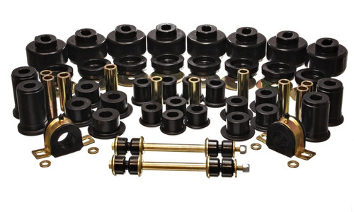 Energy Suspension Black Hyper-Flex Bushing Set for Chevrolet Silverado 3.18129G