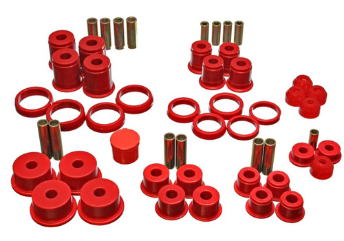Energy Suspension Red Hyper-Flex Bushing Set for Jeep Cherokee | 2.18105R