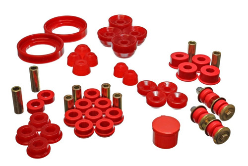 Energy Suspension Red Hyper-Flex Bushing Set for Honda Accord | 16.18107R