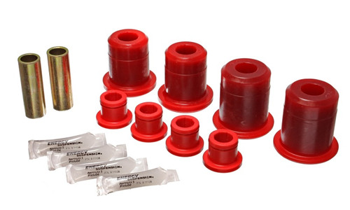 Red Rear Control Arm Bushing Set for Ford Mustang Cobra | 4.3161R