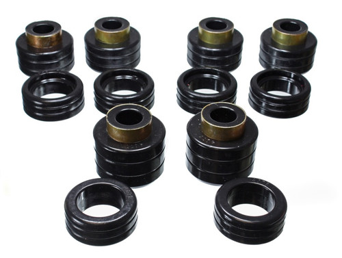 Energy Suspension Black Body Mount Set for Chevrolet Pickup | 3.4123G