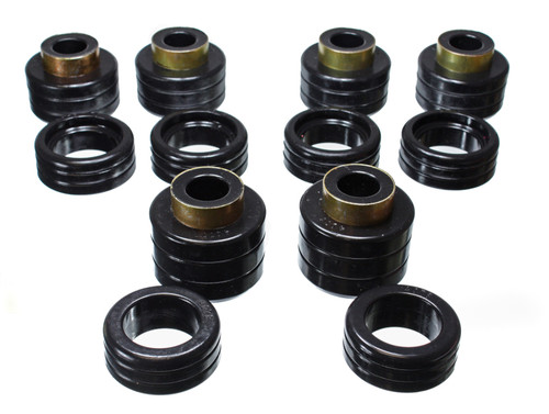 Energy Suspension Black Body Mount Set for Chevrolet Pickup | 3.4123G