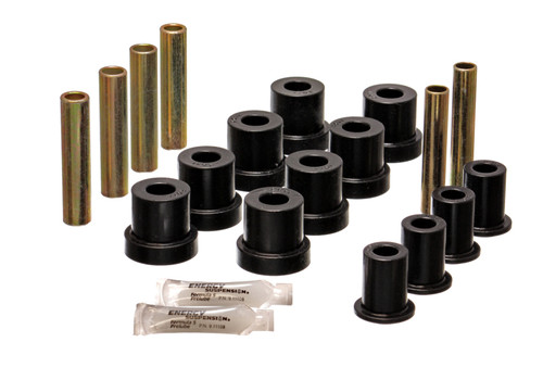Energy Suspension Black Front Spring Bushing Set for Chevrolet K-10 | 3.2131G
