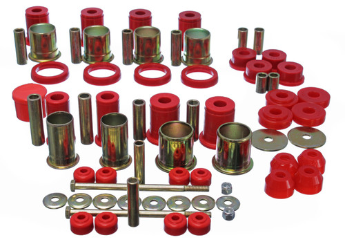 Energy Suspension Red Hyper-Flex Bushing Set for Chevrolet Camaro | 3.18131R