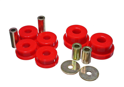 Red Rear Differential Mount Bushing Set for Subaru Legacy | 19.1105R