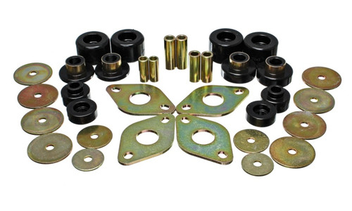 Energy Suspension Black Body Cab Mount Set for Toyota Pickup | 8.4107G