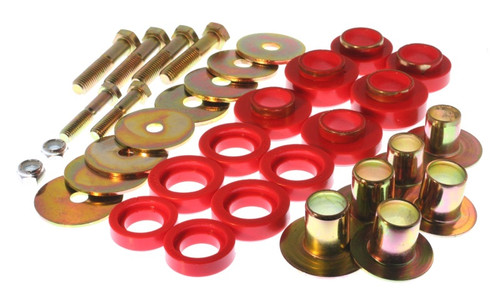 Energy Suspension Red Subframe Mount Set for Chevrolet Camaro | 3.4142R