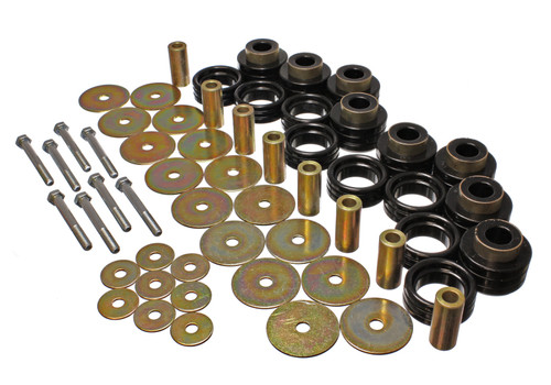 Energy Suspension Black Body Mount Set for Dodge | 5.4112G