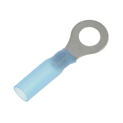 Dorman 16-14 Gauge Ring Weather Proof Terminal, 1/4 In., Blue 638-424 - front view