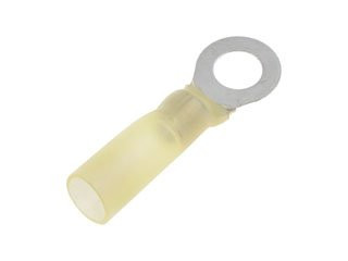 Dorman 12-10 Gauge Ring Weather Proof Terminal, 1/4 In., Yellow 638-426 - angled view