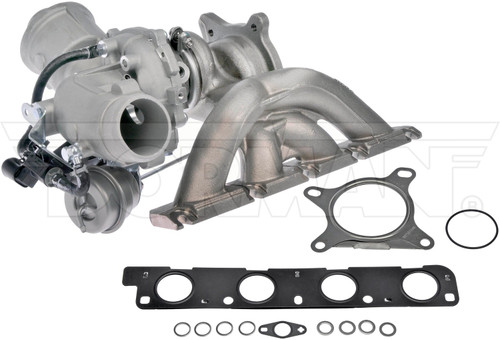 Dorman Turbocharger And Gasket Kit 667-201 - angled view