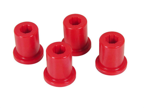 Prothane Red Rear Frame Shackle Bushings for 76-86 Jeep CJ5/CJ7