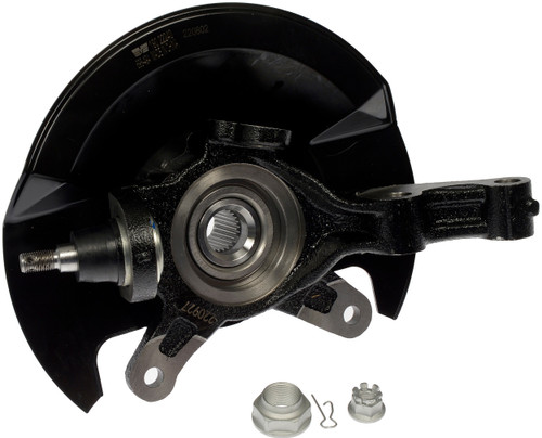 Dorman Front Right Loaded Knuckle 698-494 - angled view