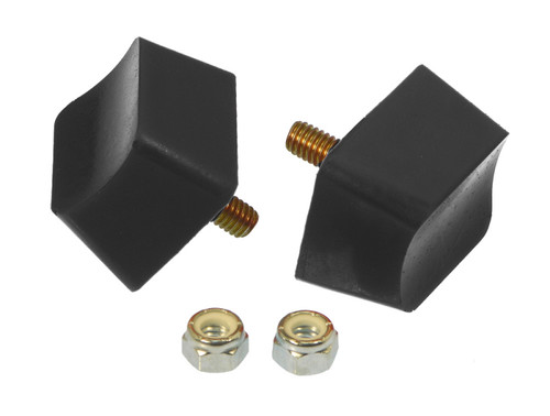 Prothane Black Universal Bump Stop 1x1-3/4x1-7/16 Curved
