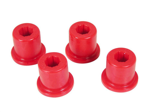 Prothane Red Front Frame Shackle Bushings for 76-86 Jeep CJ5/CJ6
