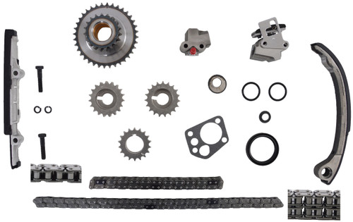 Enginetech TS664 Timing Chain Set for 1993-1997 Nissan Altima 2.4L I4 - Enginetech Precision Engine Timing Chain Replacement