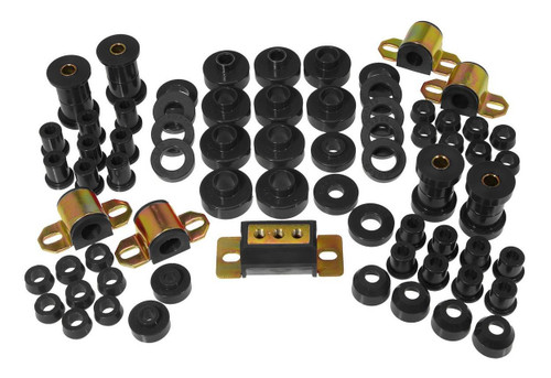 Prothane Black Total Suspension Kit for 76-79 Jeep CJ5/CJ7