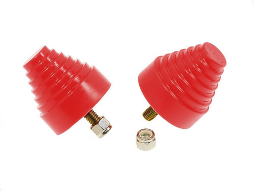 Prothane Red Universal Bump Stop 2-1/4x2-1/4 Cone