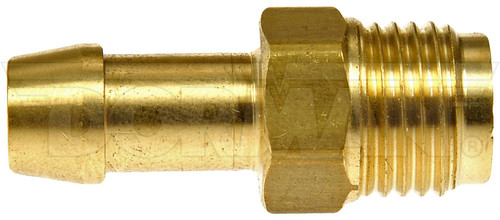Dorman Fuel Hose Fitting - Inverted Flare Male Connector - 5/16 In. X 5/16 In. Tube 785-402D - back view
