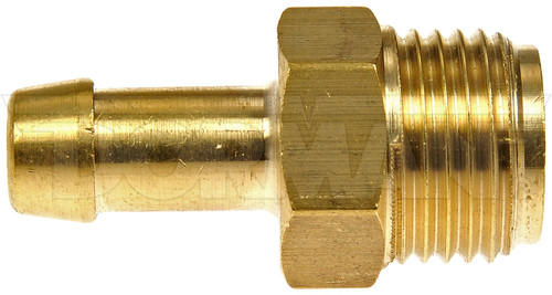 Dorman Fuel Hose Fitting - Inverted Flare Male Connector - 5/16 In. X 3/8 In. Tube 785-404D - back view