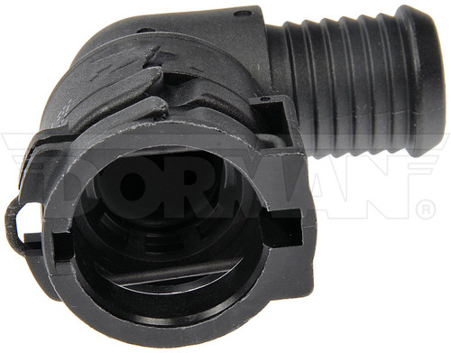 Dorman 8 mm ID Heater Hose Connector, Elbow 90 To 8 mm ID Barbed 800-318 - front view