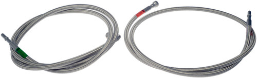 Dorman Flexible Braided Stainless Steel Fuel Line 819-821 - top view