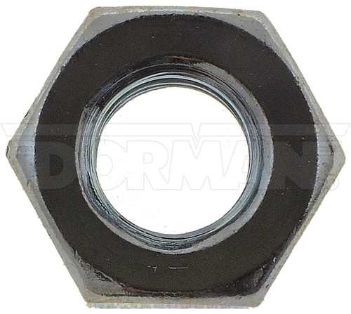 Dorman Hex Nut-Class 8-Thread Size M6-1.0, Height 10mm 878-006 - top view