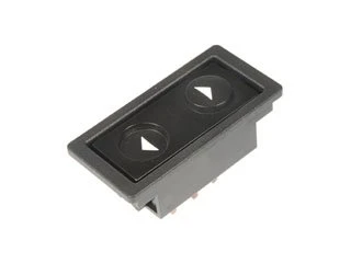 Dorman Power Window Switch - 1 Button 901-084 - angled view