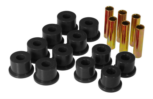 Prothane Black Rear Spring & Shackle Bushings for 67-87 GM