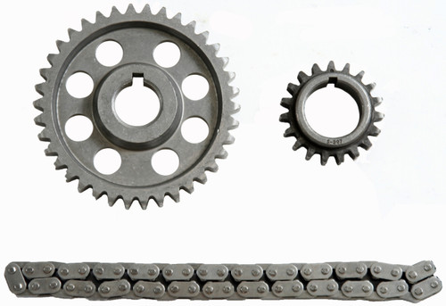 Enginetech TS351 Timing Chain Set for 1960-1983 Ford Mercury 300 Bronco Caliente Capri Comet 2.4L/2.8L/3.3L I6 - Replacement Chain Set
