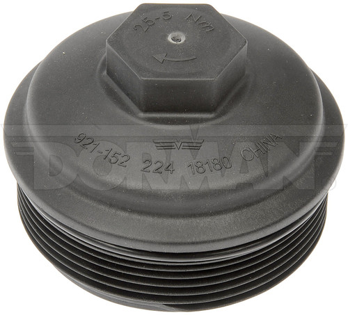 Dorman Oil Filter Cap - Plastic 921-152 - angled view