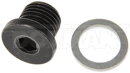 Dorman Oil Drain Plug Standard M14-1.50, Head Size 17mm 921-131 - angled view