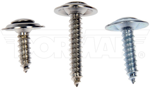 Dorman Trim Screw Assortment - Chrome - No.8, No.10 961-235D - back view
