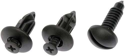 Dorman Nylon Screw And Retainers Grill Nut 961-368 - angled view