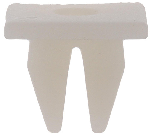 Dorman Nylon Nut Head Dia 0.48x0.48In Shank Long 0.36In Hole Dia 0.32In Retainer 961-302 - front view