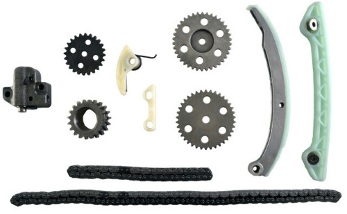 Enginetech TS0727 Timing Chain Set for 2004-2013 Ford Mazda 3 Focus MX-5 Miata Transit Connect 2.0L 122ci I4 - Replacement Chain Set