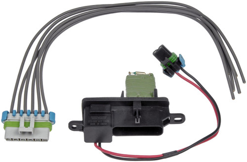 Dorman Blower Motor Resistor Kit With Harness 973-407 - angled view