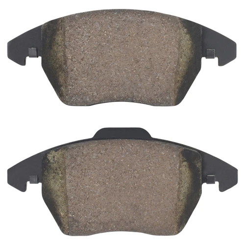Quality-Built Semi-Metallic Brake Pads 1000-1107M - front view